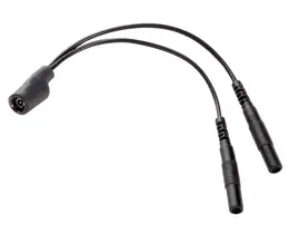 Mystim Circular Connector Adapter 2mm - Universal Compatibility Cable