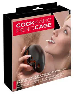 You2Toys Chastity Cage Set with Adjustable Rings and Silicone Insert 7.8 cm