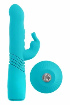 EVOLVED Bunny Hop Intimate Thrusting System with Suction Cup 25cm