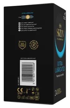 SKYN Extra Lubricated 24 pcs - Latex-Free Polyisoprene Condoms