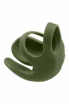 ZERO TOLERANCE Nutty Buddy Silicone Vibrating Ring 9 Modes Black