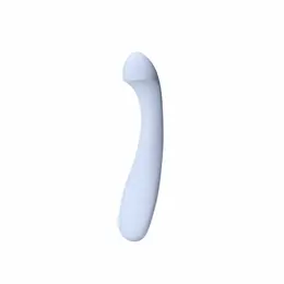 Dame Arc Intimate Massager Ice Blue Silicone Waterproof USB