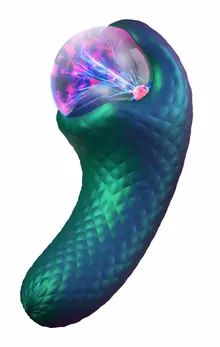 Temptasia Enchanted Serpent Dual Motor Vibrator with Plasma Light Show