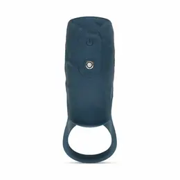 Boners Intimate Vibrating Sleeve Blue Rechargeable Adjustable Fit