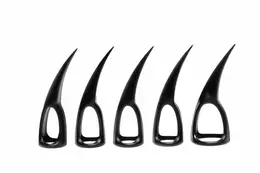 XR Brands Sensory Claw Rings Black Set - 10 Pieces, Multiple Sizes