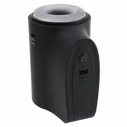Playboy Come Along Black Dual-Entry Compact Intimate Machine