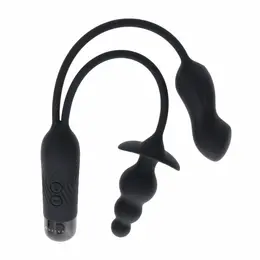 Evolved Novelties Double My Pleasure Black - Dual Motor Intimate System