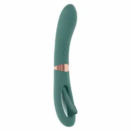 Evolved Novelties Chick Flick Dual-Ended Silicone Device Green