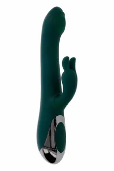 EVOLVED Rabbit Tap Tap Dual-Action Silicone Intimate Machine, 24.9 cm