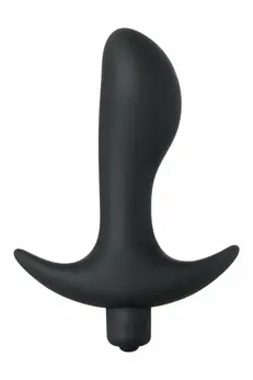SELOPA P-SPOT TRAINER Silicone Vibrating Plug 12.7cm Black