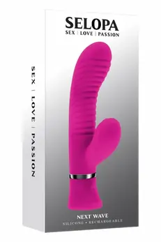 SELOPA NEXT WAVE Dual Motor Silicone Intimate Device, Waterproof, 16.4 cm