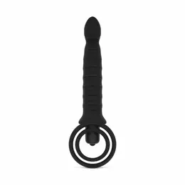 Men Only Vibrating Intimate Machine with Dual Rings and Bullet Vibrator