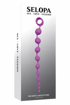 SELOPA Beaded Adventure Silicone Flexible Intimate String 35.6cm