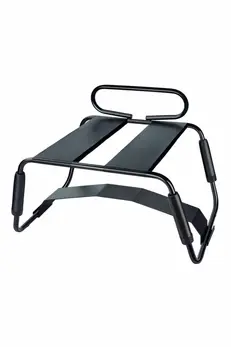 Blush Temptasia Surrender Intimate Chair Black Adjustable 136kg Max Load