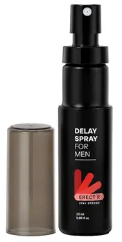 ERECTR Delay Spray 25 ml - Gentle Sensitivity Control Formula