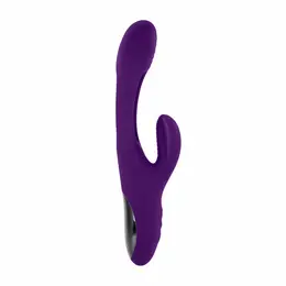 Evolved The Thrill Rechargeable Silicone Massager Purple, 14 Modes