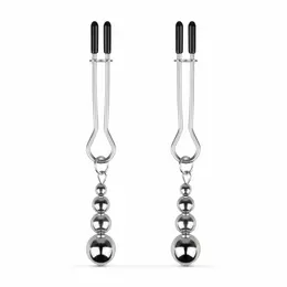 Bedroom Fantasies Silver Adjustable Pressure Nipple Clamp Set