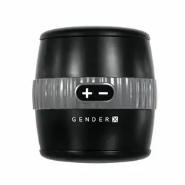 Evolved Barrel of Fun Black Dual-Sided Intimate Machine, 12 Modes