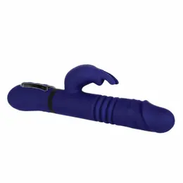 Evolved All in One Rabbit Multi-Function Vibrator Royal Blue Rechargeable