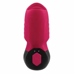 Evolved Body Kisses Intimate Device Red/Black 7-Mode Silicone System
