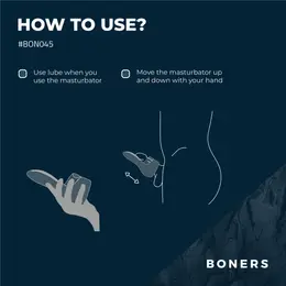 Boners Electric Intimate Machine Blue - Open System, Waterproof, Adjustable Vibration