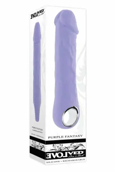 EVOLVED Purple Fantasy Flexible Multi-Speed Silicone Model 18.4cm