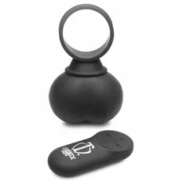Trinity Vibes Vibrating Silicone Balls X-Large, Remote Control, Waterproof