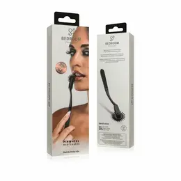 Kiotos Aluminium Sensory Pinwheel Black - Precision Stimulation Tool