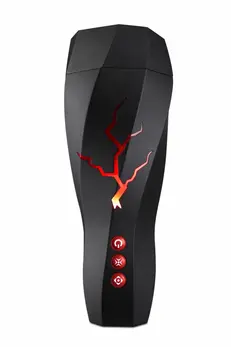 M For Men Storm White - Intimate Vibro Device with Suction System USB