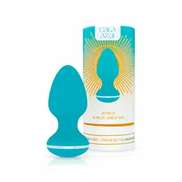 Cala Azul Blanca Vibrating Intimate Plug 10 Modes Waterproof USB Rechargeable
