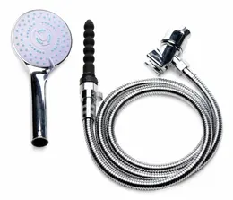 CleanStream Deluxe Intimate Hygiene Set 5-Mode, 144 cm Hose, Silver