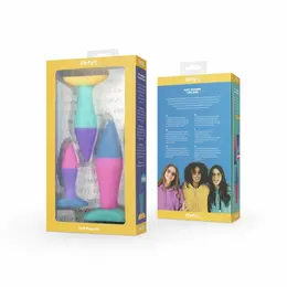 Koda Silicone Anal Training Set 3 Sizes Colorful Design