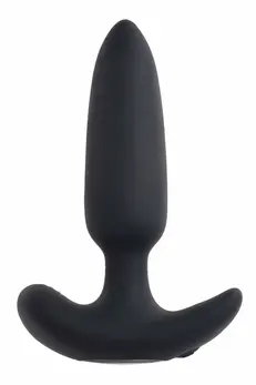 SELOPA BLACK BEAUTY Remote-Control Intimate Plug, Black, 11.3 cm