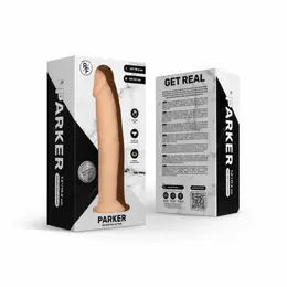 Real Fantasy Parker Deluxe 18 cm Anatomical Silicone Model, Suction Base