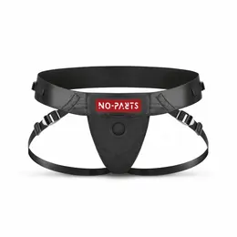 No-Parts Jordan Adjustable Intimate Harness, Flexible Size, Black