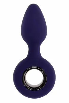 EVOLVED MY PRECIOUS Vibrating Plug with Ring Handle, 12 Modes, Black
