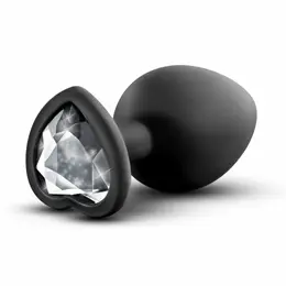 Blush Temptasia Bling Plug Medium Black - Elegant Intimate Accessory