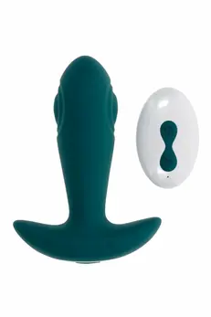 Gender X Tunnel Tapper Remote-Controlled Intimate Device, Black, 12.1 cm