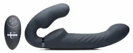 Swirl Black Wireless Strapless Intimate System with Inflatable Ball