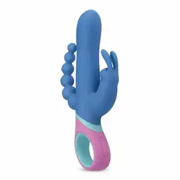 Vice Dual Motor Intimate Machine Triple Power, Multicolor, USB Rechargeable