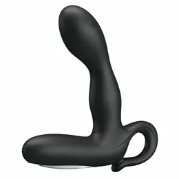 Baile Barrack Vibrating Intimate Plug 30 Modes USB Rechargeable Black