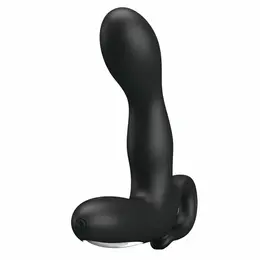 Baile Barrack Vibrating Intimate Plug 30 Modes USB Rechargeable Black