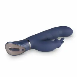 Midnight Rabbit Dual-Motor Intimate Device, 10 Modes, Rechargeable, Black