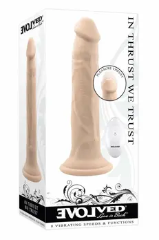 EVOLVED In Thrust We Trust 9.5 Inch Light Remote System Silicone Device