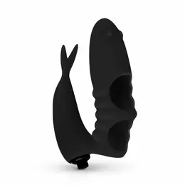 Simplicity FlexiTouch Finger Device Black - Flexible Silicone, Compact Design
