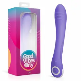 Lici Curved Silicone Intimate Device with 10 Modes, USB, Pink
