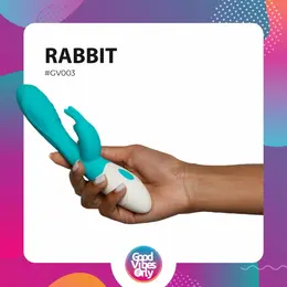 Leda Intima Series Rabbit Model 10-Mode Rechargeable Waterproof Pink