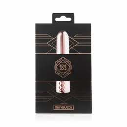 Rosy Gold Mini Vibrator - Compact Rechargeable Precision Model
