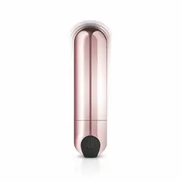 Rosy Gold Bullet Series Compact Intimate Massager, 10 Modes, USB