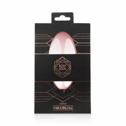 Rosy Gold Vibro-Egg Remote Controlled Waterproof Intimate Device